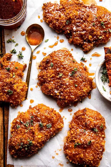Hot honey chicken half baked harvest - Frozen chicken breasts take at least 50 percent longer to bake than thawed chicken breasts. For example, a thawed chicken breast takes around 30 minutes to bake, so a frozen one cooks in about 45 minutes.